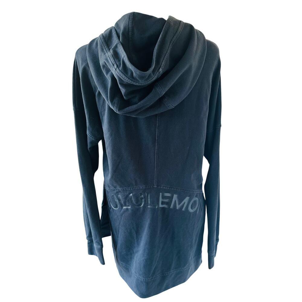Lululemon Cut Above Hoodie (Expression) Black Size 10 - Picture 4 of 11